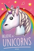 Emoji believe in unicorns - maxi poster