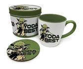 Star wars - yoda best - box métal, mug & sous verre
