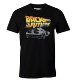 Back to the future - dologo black t-shirt s