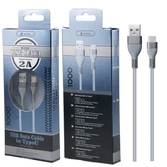 Câble usb de type c - 1m 2a - b3592 gris