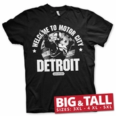 Robocop - t-shirt big & tall - welcome to motor city (3xl)