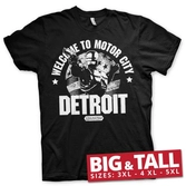 Robocop - t-shirt big & tall - welcome to motor city (3xl)