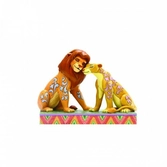 Enesco - disney savannah sweethearts (simba & nala figurine)