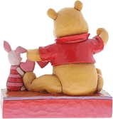 Enesco - disney handmade valentines (winnie the pooh & piglet figurine)