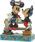Enesco - disney blossoming romance (mickey mouse & minnie mouse figurine)
