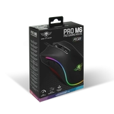 Souris gaming - spirit of gamer pro-m6 - black led rgb