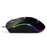Souris gaming - spirit of gamer pro-m6 - black led rgb