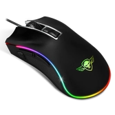 Souris gaming - spirit of gamer pro-m6 - black led rgb