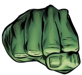 Marvel - hulk - tapis de souris '23x20cm'