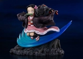 Demon slayer - kamado nezuko - statuette figuartszero 11cm