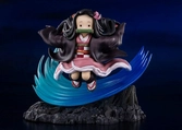 Demon slayer - kamado nezuko - statuette figuartszero 11cm