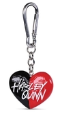 Dc comics - harley quinn heart - porte-clés 3d