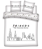 Friends - parure de lit 240x220 - friends '100% microfibre'