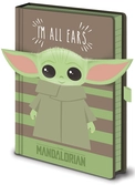 Star wars - i'm all ears green - notebook a5 premium