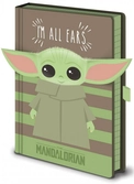 Star wars - i'm all ears green - notebook a5 premium