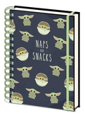 Star wars - snacks and naps - notebook a5