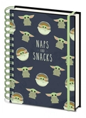 Star wars - snacks and naps - notebook a5