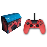 Gioteck - VX4 manette filaire PS4 avec port mini-jack - rouge