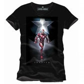T-shirt civil war justice noir m