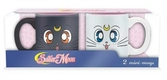 Sailor moon - luna & artemis - set de 2 mugs à espresso 110ml