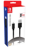 Official switch pro charging cable usb c - 2,4 m
