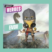 Ubisoft heroes series 2 chibi ack eivor male figurine 10cm