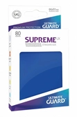 Ultimate guard 80 pochettes supreme ux sleeves taille standard bleu