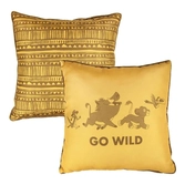 Coussin le roi lion - le jeune simba, pumba, timon et zazu