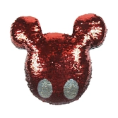 Coussin mickey mouse à sequins réversibles