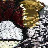 Coussin minnie mouse à sequins réversibles