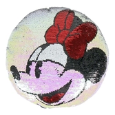 Coussin minnie mouse à sequins réversibles