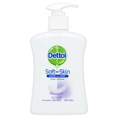 Dettol healthy touch gel lavant antibactérien adoucissant sensitive 250 ml seasonal