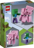 Lego - Minecraft 21157 - Bigfigurine Cochon et Bébé Zombie