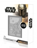 Star wars - mandalorian & the child - lingot en métal collector