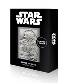 Star wars - hoth planet scene - lingot en métal collector