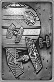 Star wars - death star scene - lingot en métal collector