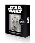Star wars - han solo in carbonite - lingot en métal collector