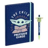 Star wars - the child - cahier a5 & stylo