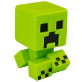 Minecraft - peluche creeper mega bobble mob - glow in the dark - 13cm
