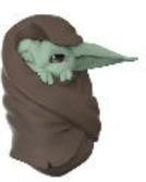Star wars mandalorian - the child eating sleeping blanket