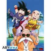 Dragon ball - poster db/ kame team (52x38)