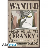 Poster- one piece- wanted franky new- 52x35
