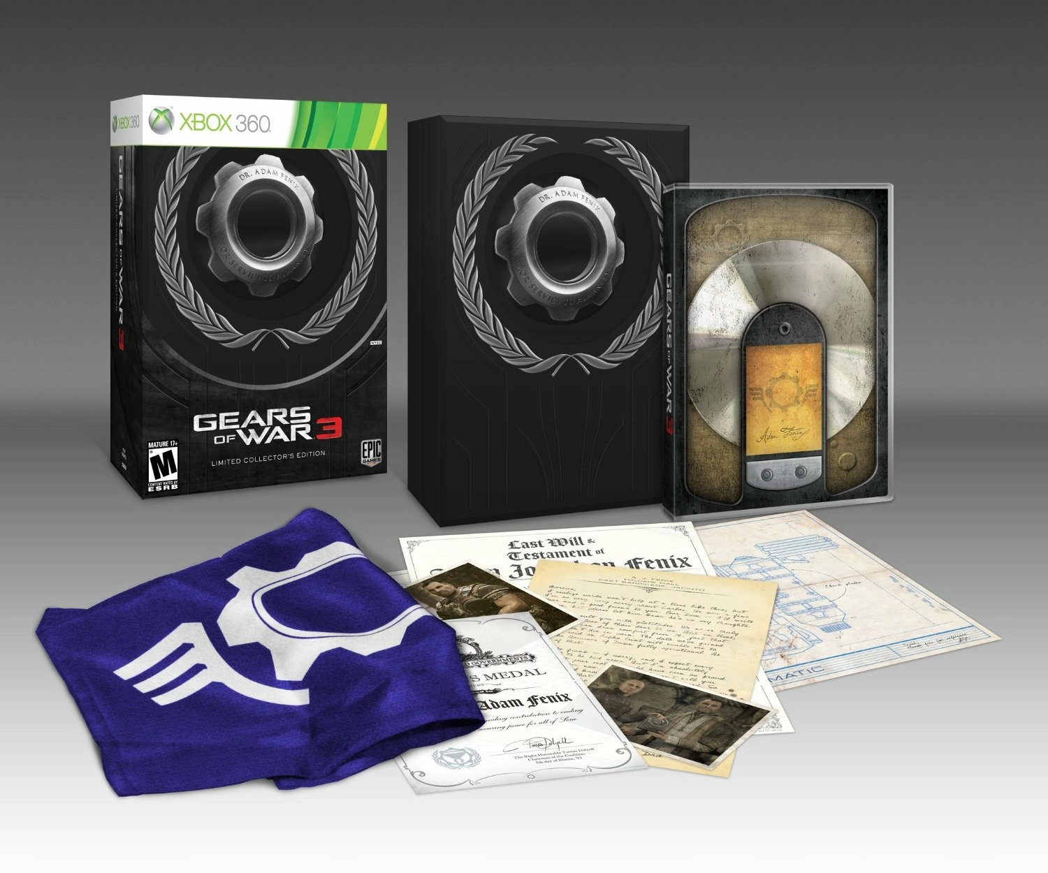 Gears Of War 3 Edition Limitée XBOX 360