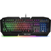 Clavier gaming pro k5 - noir avec led rvb