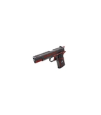 Réplique AW Custom 1911 Deadpool ne2201 co2 - 300 FPS