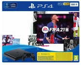 Console ps4 slim - 500 gb black pack fifa 21