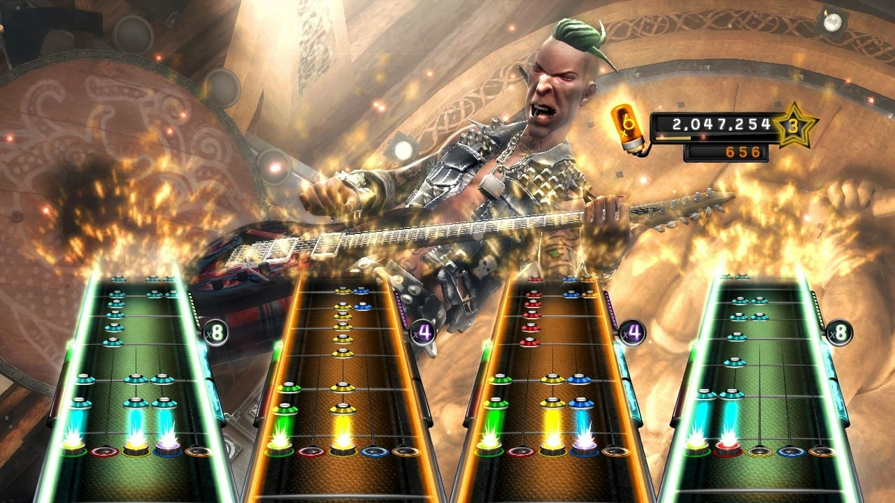 Guitar Hero 5 + Guitare Xbox
