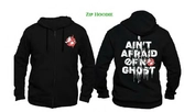 Ghostbusters - black men's sweat zippe hoodie -m - Textiles, Mode Geek
