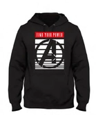 Marvel - avengers logo black men's sweat hoodie - s - Textiles, Mode Geek