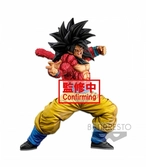 Dragon ball super - ss4 son goku 2d - figurine world colosseum3 25cm